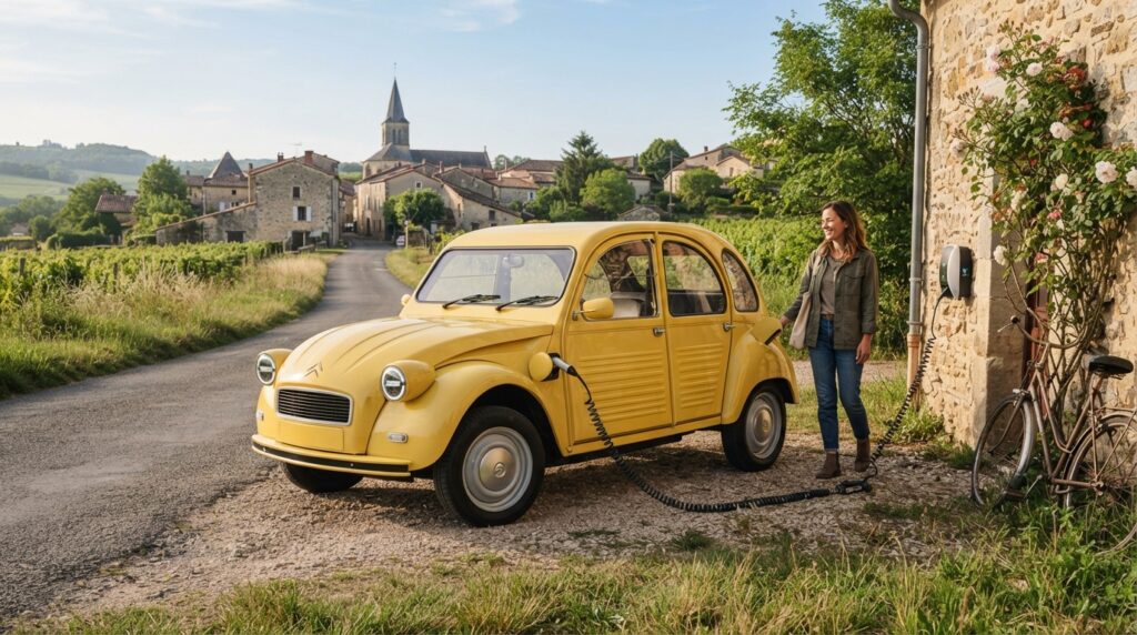 Citroën 2 CV électrique : un concept fait renaître l’esprit d’une voiture simple et abordable 1 un concept de citroën 2 cv électrique réinvente l’icône populaire avec une vision simple, abordable et adaptée aux enjeux de la mobilité moderne.