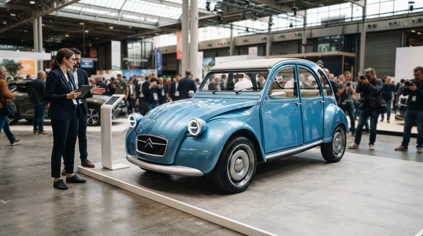 Citroën 2 CV électrique : un documentaire plonge dans les 16 mois de conception du concept 1 un documentaire revient sur les 16 mois de conception du concept de citroën 2 cv électrique et dévoile les coulisses de ce projet.