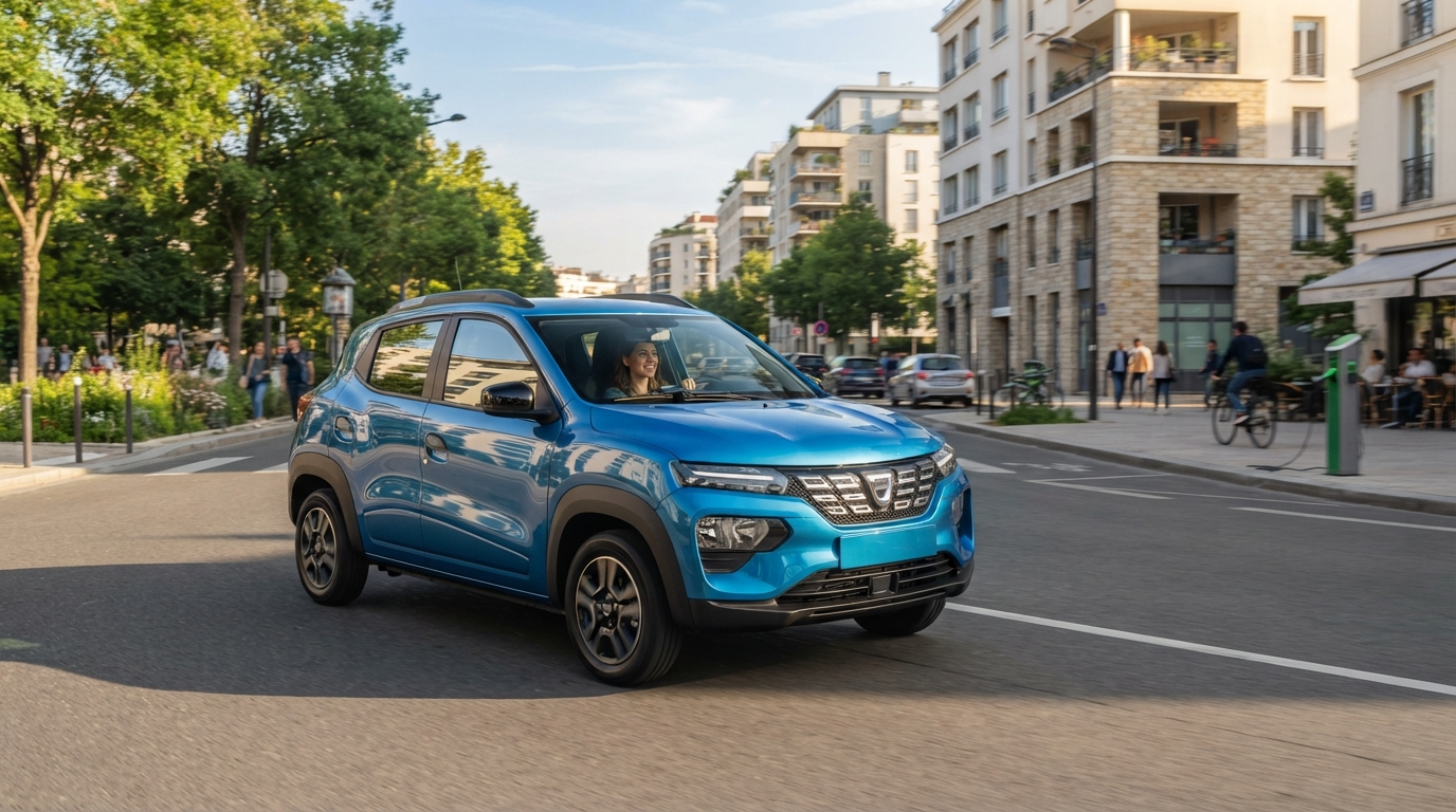 découvrez la dacia spring 2027 : 80 ch, jusqu’à 250 km d’autonomie et un prix annoncé sous les 18 000 €. toutes les infos sur la citadine électrique.
