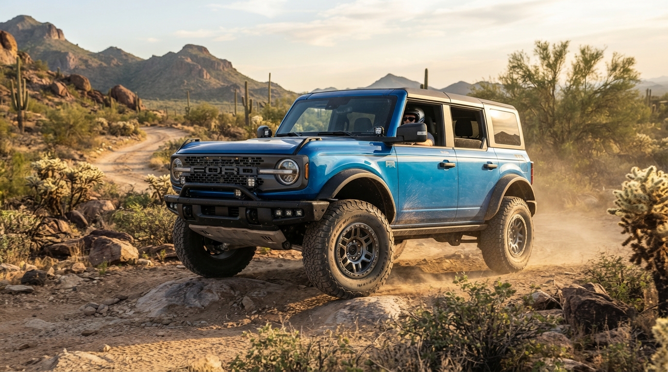 Ford Bronco RTR : les capacités du Raptor à moindre coût, avec un moteur essence 1 découvrez le ford bronco rtr : un 4x4 à moteur essence qui promet des capacités proches du raptor, à un prix plus accessible.