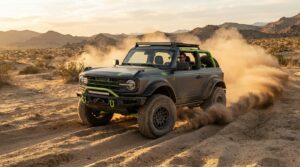 découvrez le ford bronco rtr : des capacités tout-terrain inspirées du raptor, un moteur essence et une approche plus abordable.
