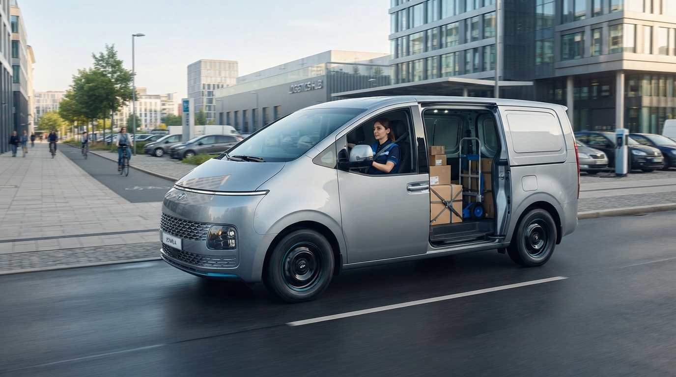 Hyundai Staria Cargo électrique : jusqu’à 450 km d’autonomie et une tonne de charge utile 1 le hyundai staria cargo électrique annonce jusqu’à 450 km d’autonomie et une tonne de charge utile : découvrez ses caractéristiques et son potentiel.