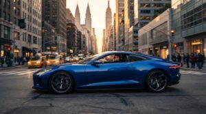 avec la type 01, jaguar mise sur le luxe électrique pour séduire les américains fortunés et réussir sa transition.