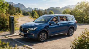 découvrez le mg s9 phev, un suv familial 7 places de 299 ch offrant jusqu’à 100 km d’autonomie électrique à prix serré.