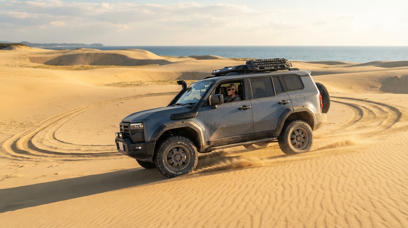 Nouveau Mitsubishi Pajero : pourquoi son 4×4 a été mis à l’épreuve sur un terrain digne des véhicules lunaires 1 découvrez pourquoi le nouveau mitsubishi pajero a été testé en 4×4 sur un terrain extrême, digne des véhicules lunaires.