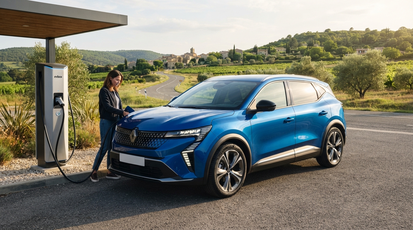 Renault Scénic E-Tech électrique : jusqu’à 642 km d’autonomie grâce à une nouvelle batterie LFP rechargeable à 165 kW 1 découvrez le renault scénic e-tech électrique équipé d’une nouvelle batterie lfp : jusqu’à 642 km d’autonomie et une recharge rapide à 165 kw.