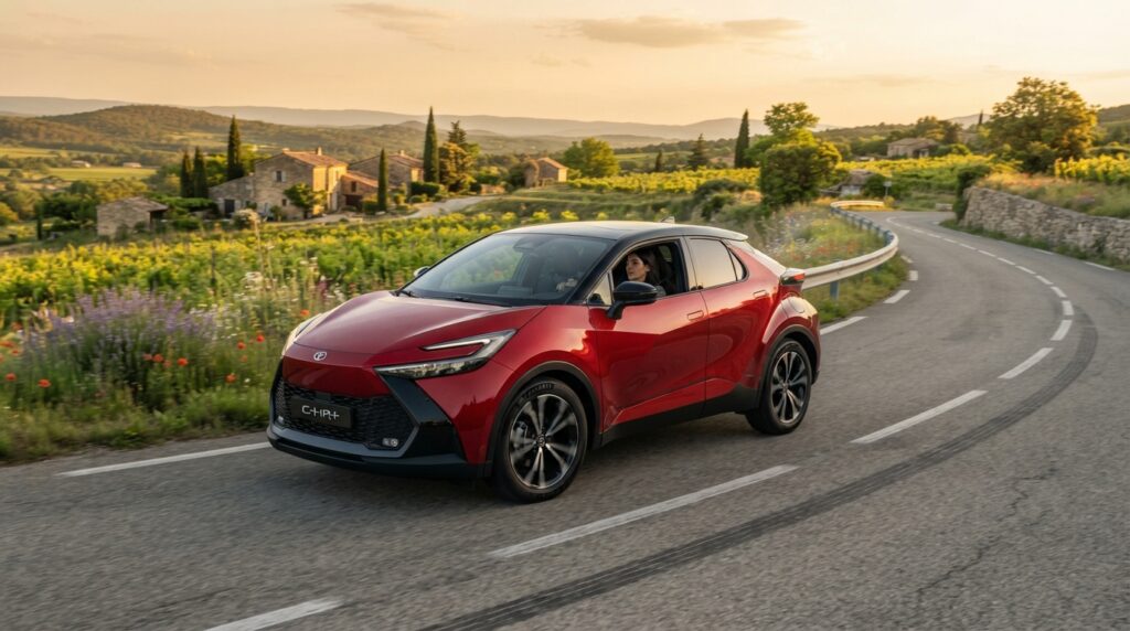 Toyota C-HR+ : jusqu’à 607 km d’autonomie et une batterie couverte jusqu’à 1 million de kilomètres, sous conditions 2 découvrez le toyota c-hr+ : jusqu’à 607 km d’autonomie et une batterie garantie jusqu’à 1 million de kilomètres, sous conditions.