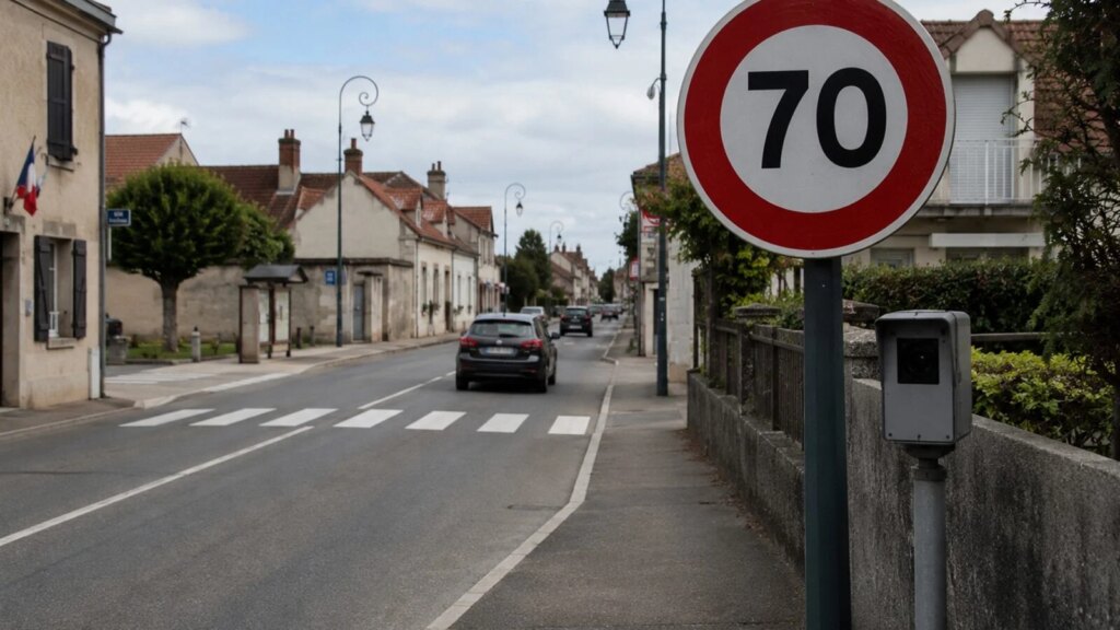 Ce faux panneau 70 km/h : la vengeance insoupçonnée qui piége des centaines d'automobilistes! 1 Auto-Moto
/
Aujourd'hui à 11:45
Un faux panneau 70 km/h entraîne la verbalisation de centaines d’automobilistes en seulement deux jours
Une incroyable histoire qui a marqué cette commune.
